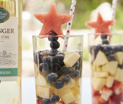 Red, White & Blue Sangria