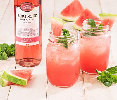 Watermelon & Mint White Wine Spritzer